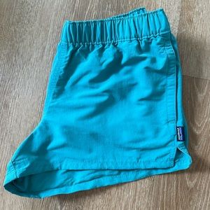Teal Patagonia Baggies Size Small